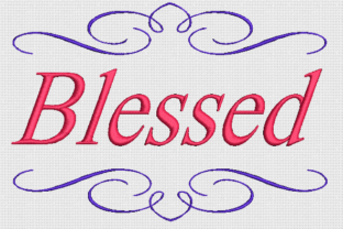 Blessed: A Versatile Design for Business Embroidery
