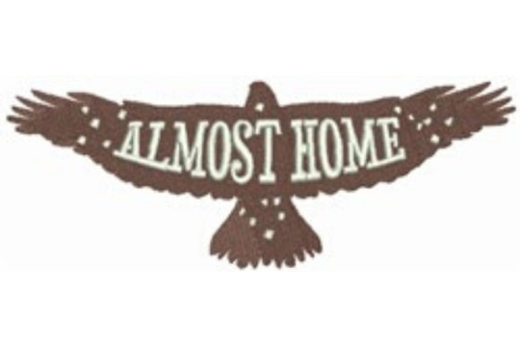 Eagle - Almost Home: A Premium Embroidery Design