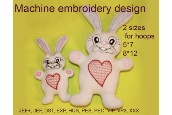 Soft Toy Bunny in the Hoop: A Charming Addition